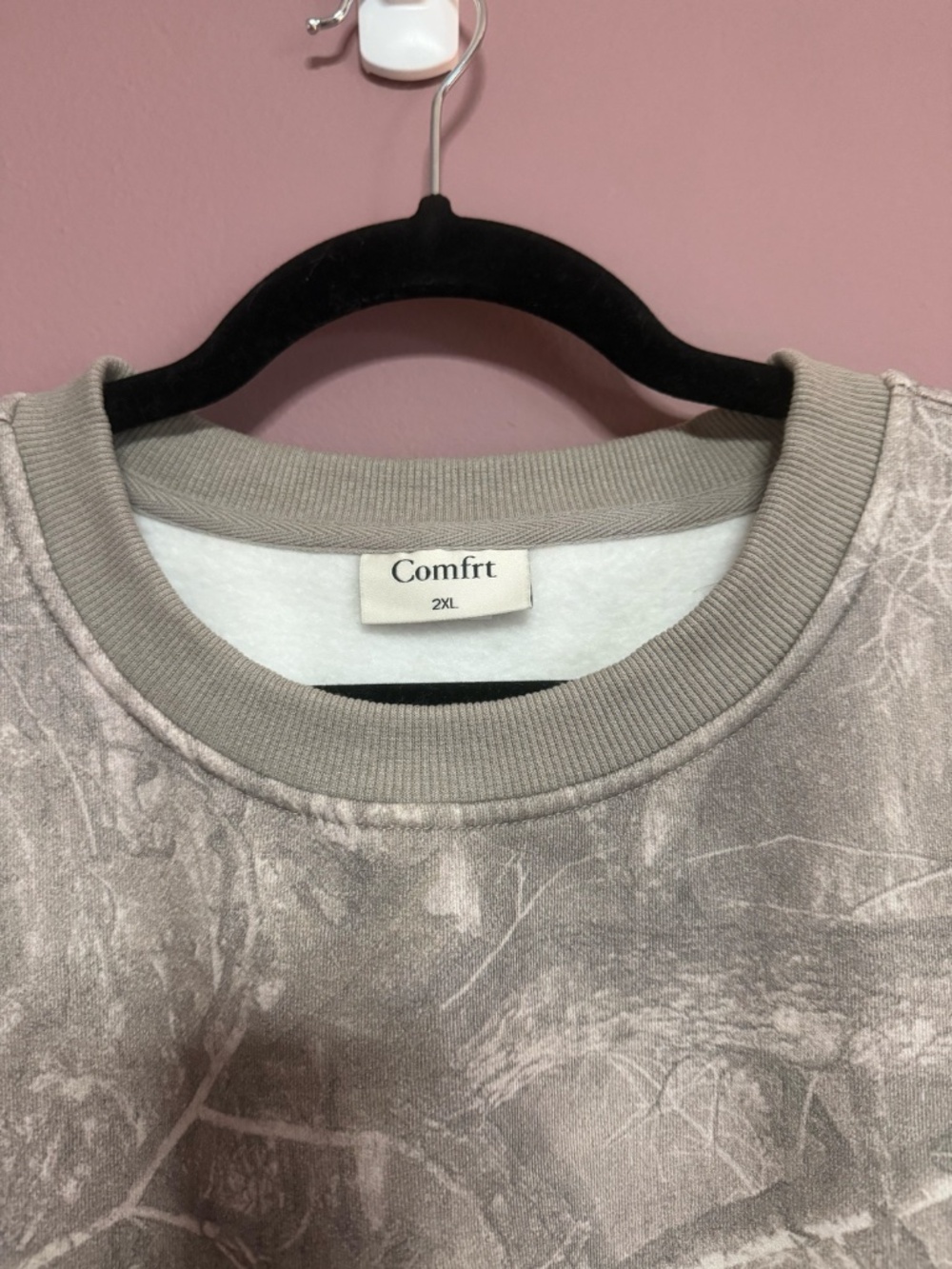 Comfrt Woodland Camo Crew – 2XL - Picture 3 of 4